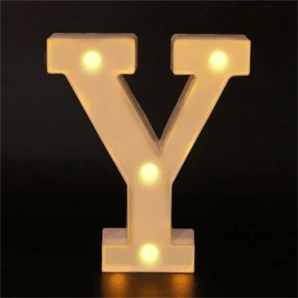 Charming 16cm LED Alphabet & Number Night Lights