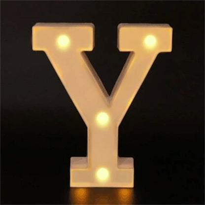 Charming 16cm LED Alphabet & Number Night Lights
