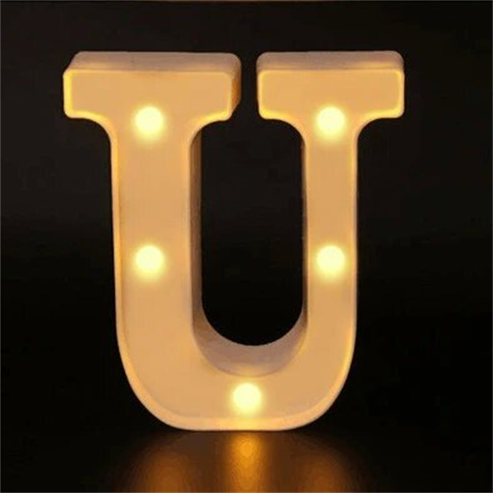 Charming 16cm LED Alphabet & Number Night Lights