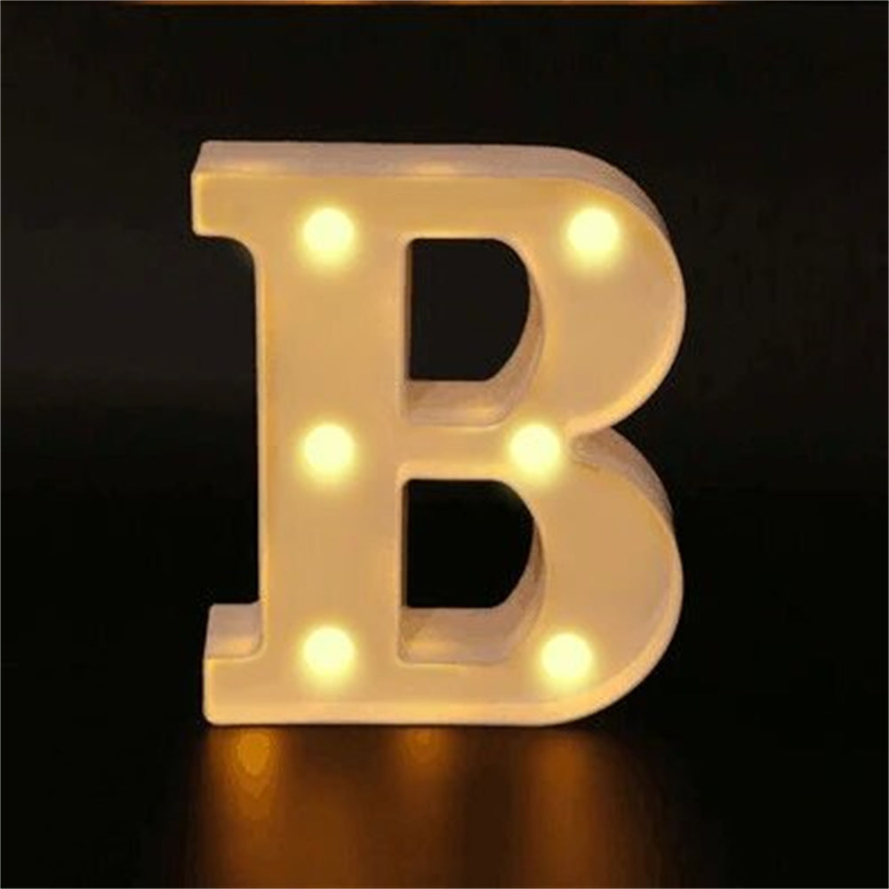 Charming 16cm LED Alphabet & Number Night Lights