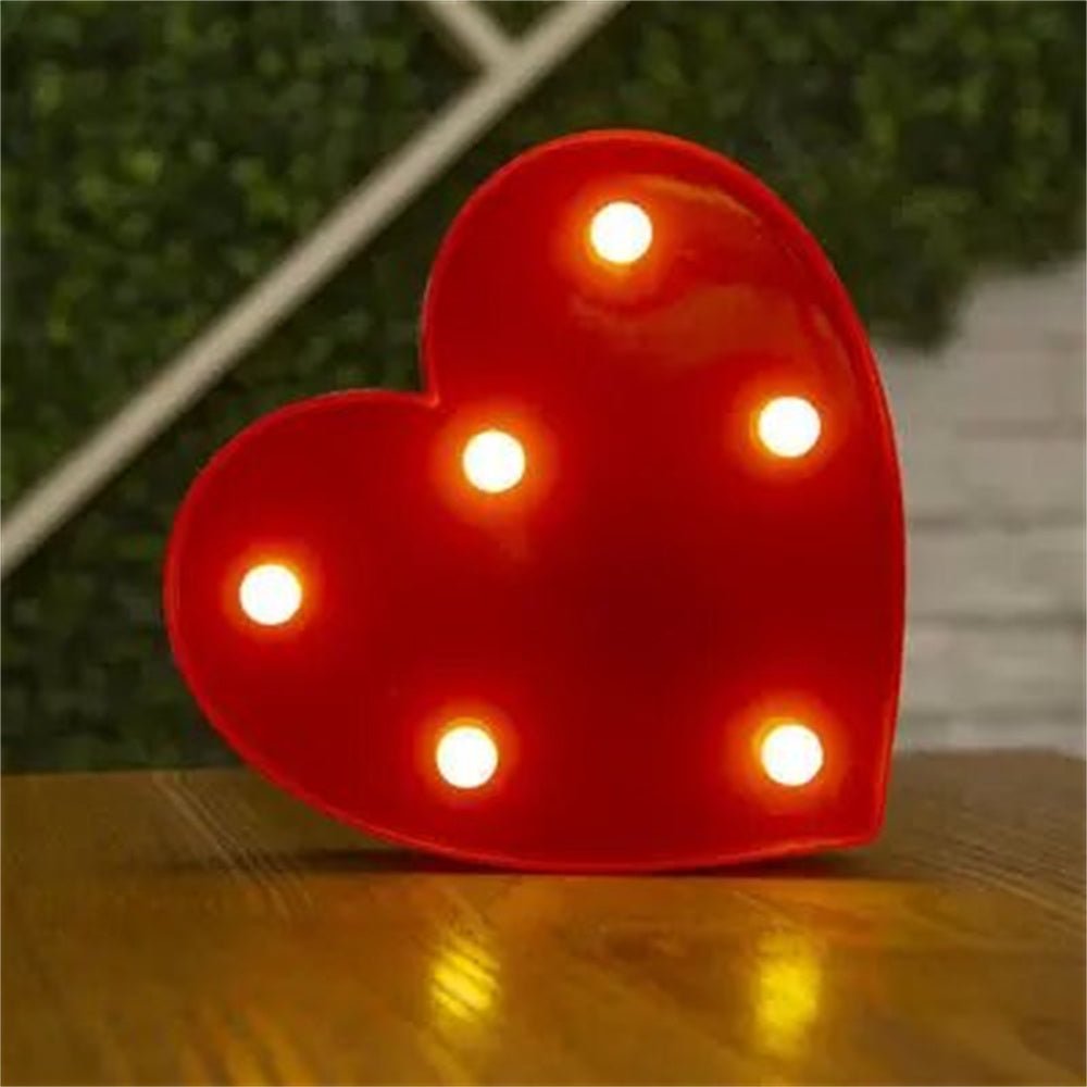 Charming 16cm LED Alphabet & Number Night Lights