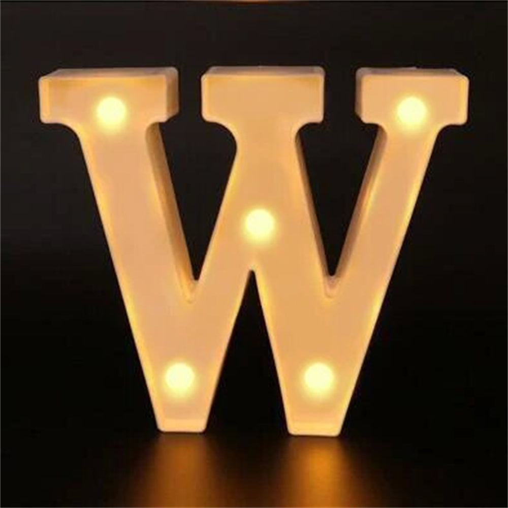 Charming 16cm LED Alphabet & Number Night Lights