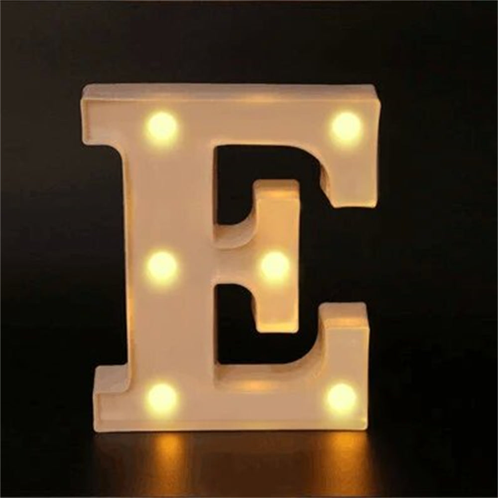 Charming 16cm LED Alphabet & Number Night Lights