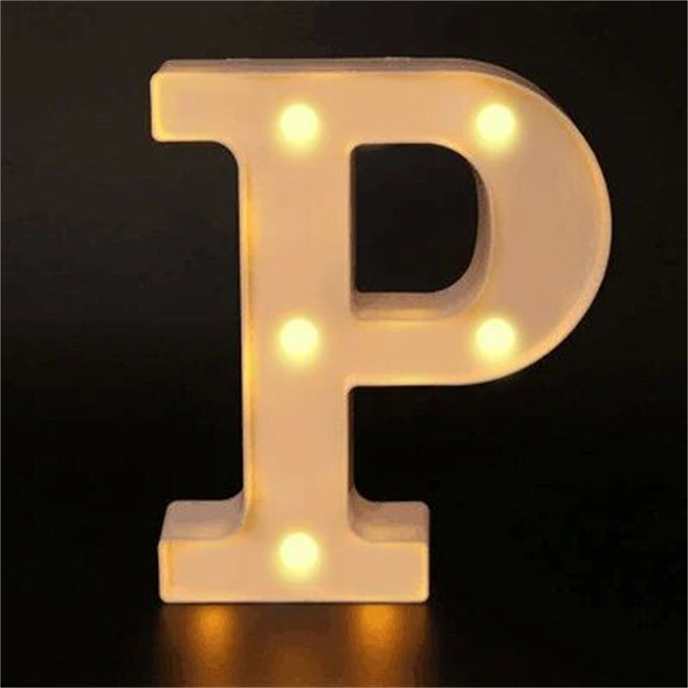 Charming 16cm LED Alphabet & Number Night Lights