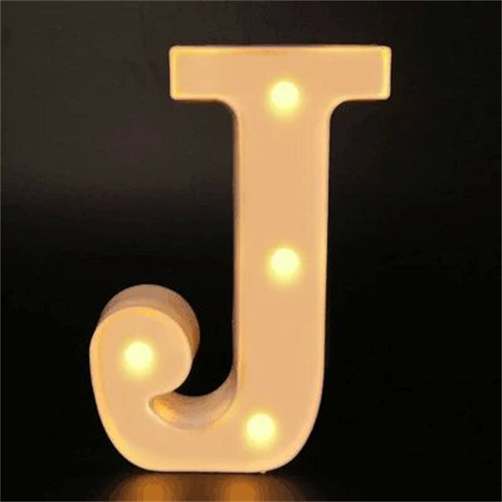 Charming 16cm LED Alphabet & Number Night Lights