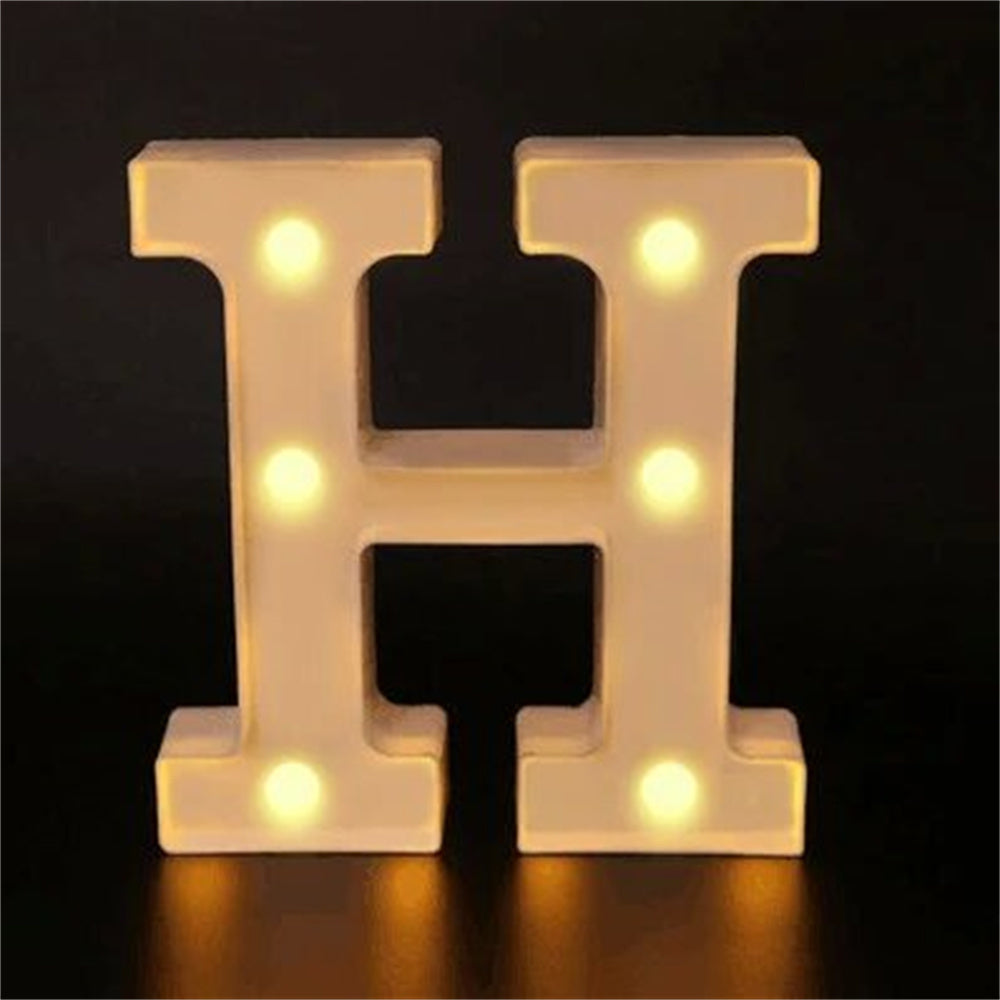 Charming 16cm LED Alphabet & Number Night Lights