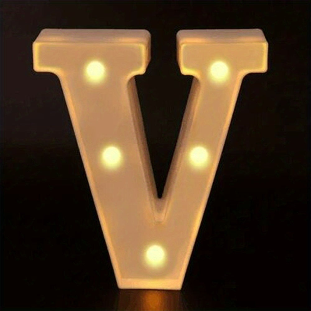 Charming 16cm LED Alphabet & Number Night Lights