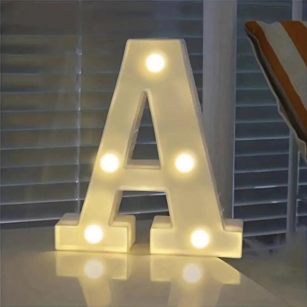 Charming 16cm LED Alphabet & Number Night Lights