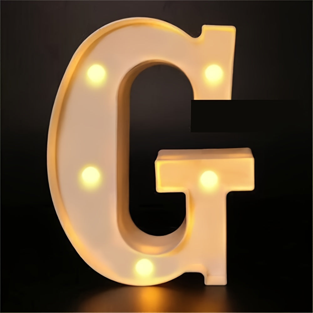 Charming 16cm LED Alphabet & Number Night Lights