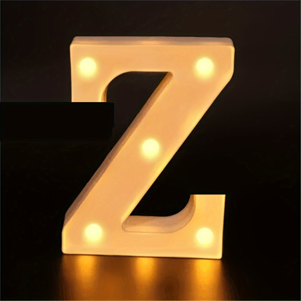 Charming 16cm LED Alphabet & Number Night Lights