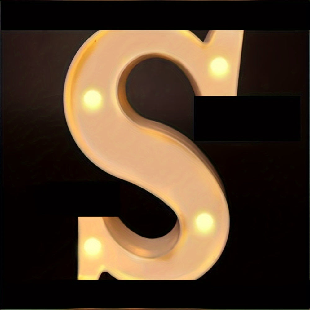 Charming 16cm LED Alphabet & Number Night Lights