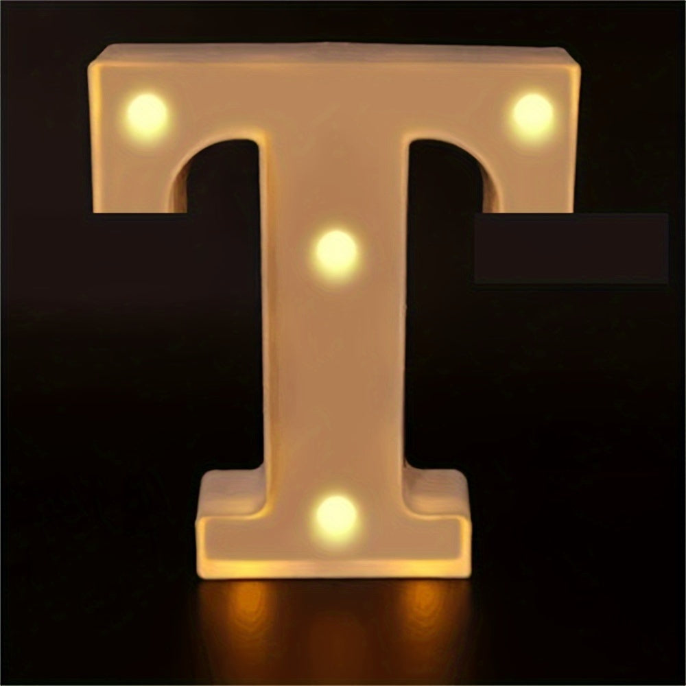 Charming 16cm LED Alphabet & Number Night Lights