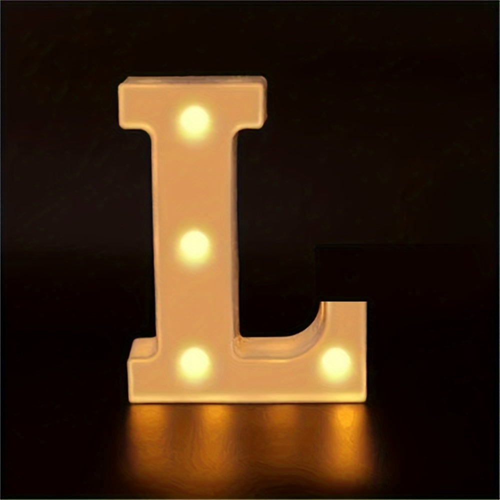 Charming 16cm LED Alphabet & Number Night Lights
